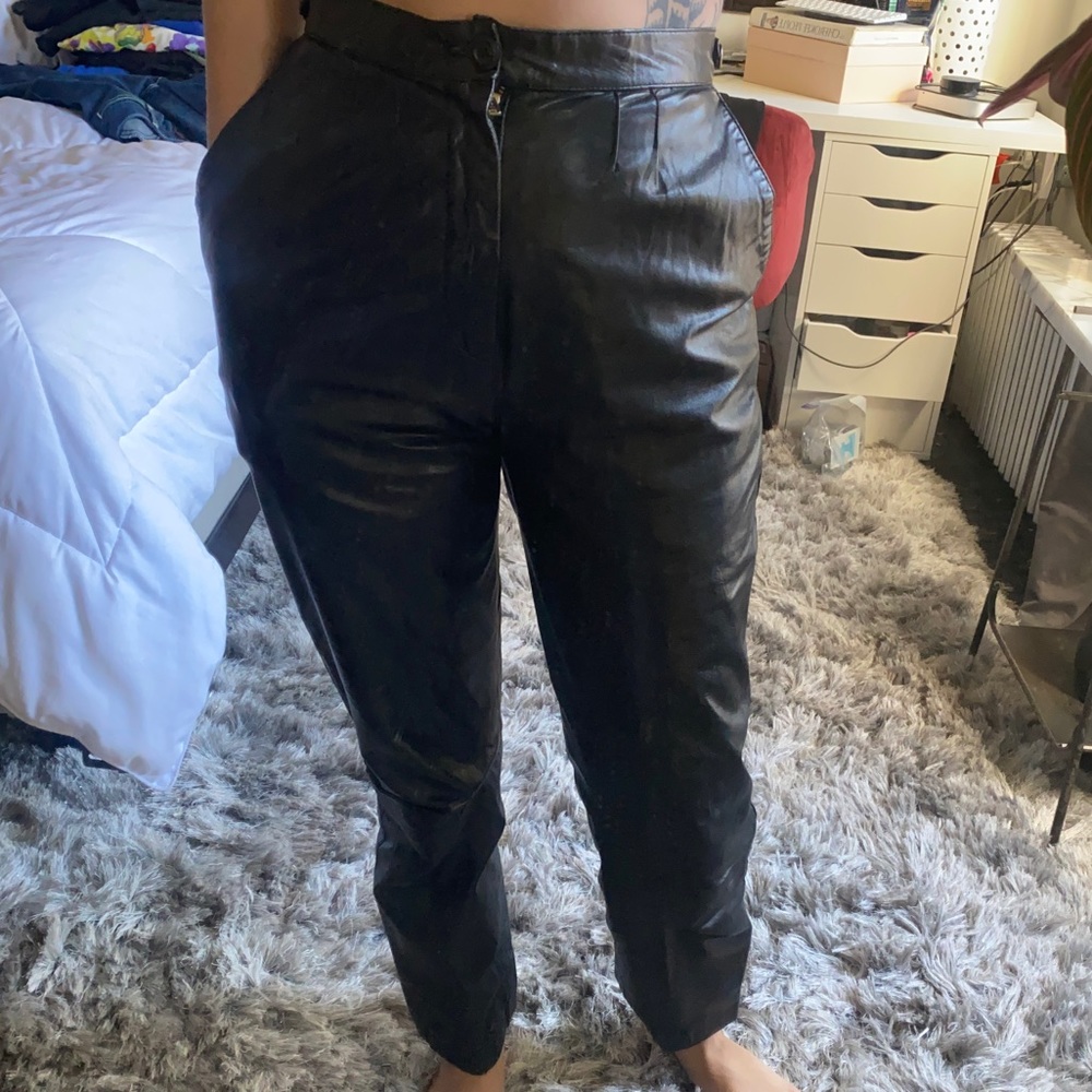 Vintage Leather Pants Gem